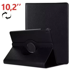 funda-cool-para-ipad-2019-2020-2021-102-pulg-giratoria-polipiel-negro