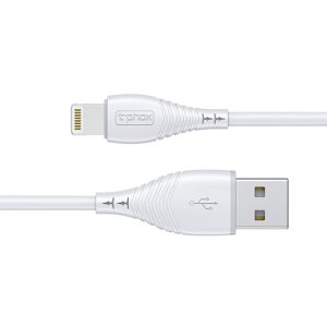 Cable Lightning 1.2m Blanco T-Phox
