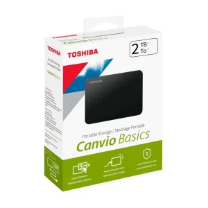 Disco Externo Toshiba Canvio Basics 2.5" 2TB USB 3.2